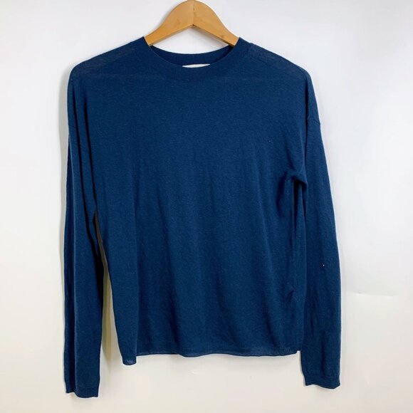 Vince Women's‎ Wool Cashmere Blend Crew Neck Tight Knit Long Sleeve Sweater SZ S - Picture 1 of 13